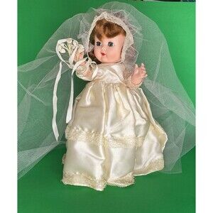 Wonderful Nancy Ann Debbie Doll SLW in Original WEDDING Outfit